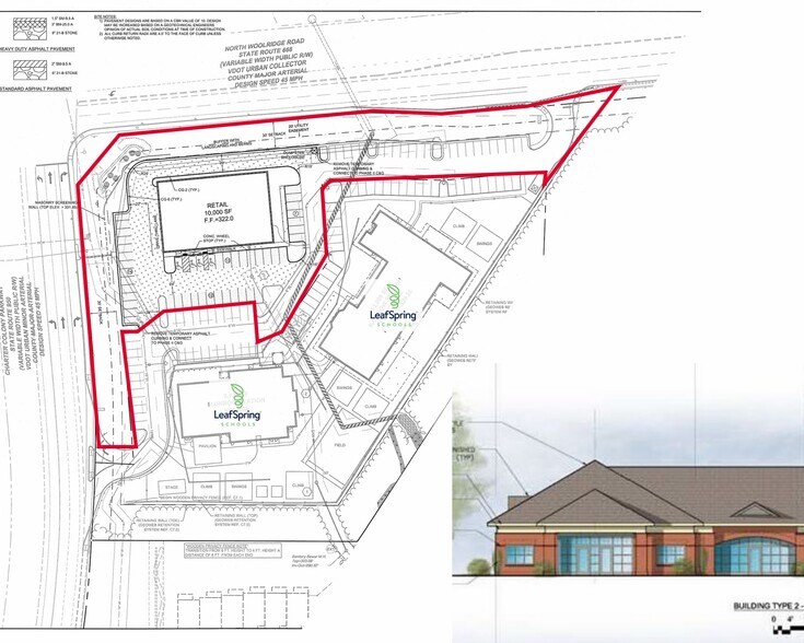 5301 Woolridge Rd, Midlothian, VA à vendre - Plan de site - Image 2 de 2
