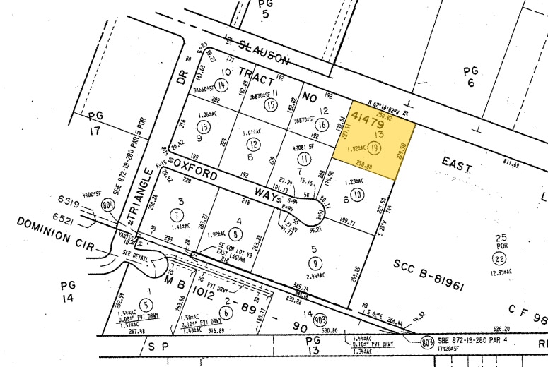7320 E Slauson Ave, Commerce, CA for lease - Plat Map - Image 2 of 2
