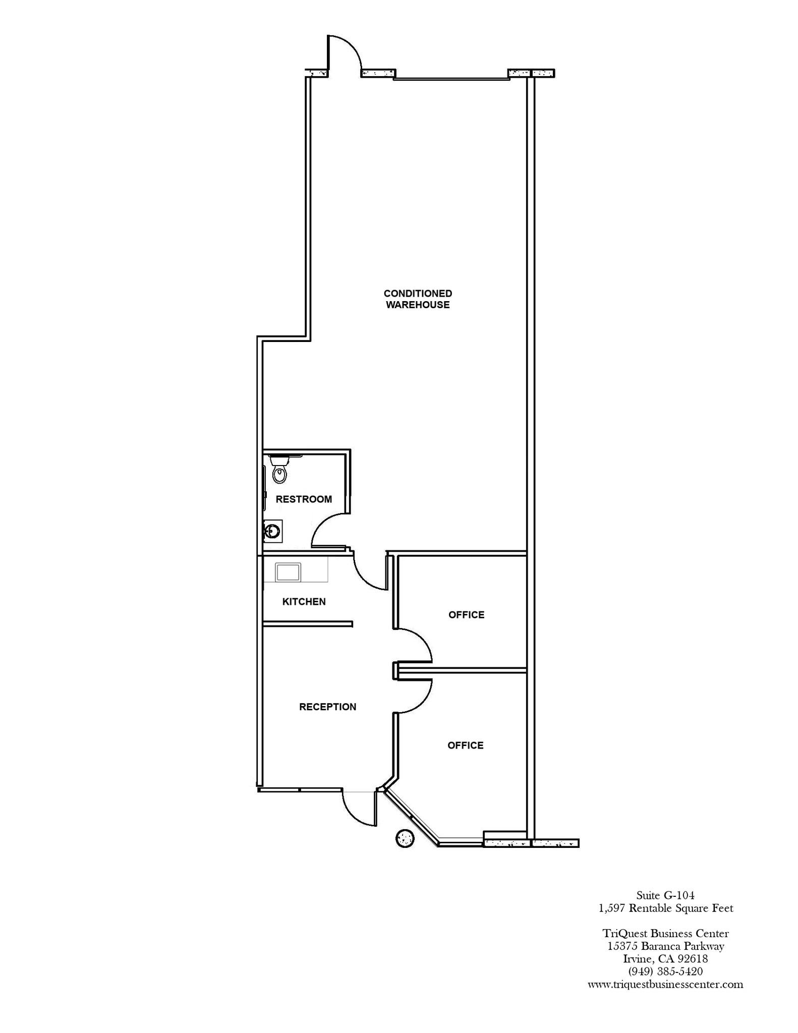 15375 Barranca Pky, Irvine, CA for lease Floor Plan- Image 1 of 1
