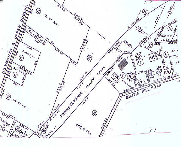 5207 Militia Hill Rd, Plymouth Meeting, PA for lease - Plat Map - Image 2 of 2