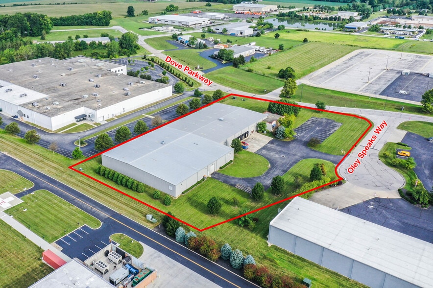 6535 Oley Speaks Way, Canal Winchester, OH for lease - Aerial - Image 3 of 10