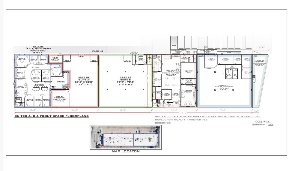 6115 Skyline Dr, Houston, TX à louer - Photo du bâtiment - Image 2 de 29