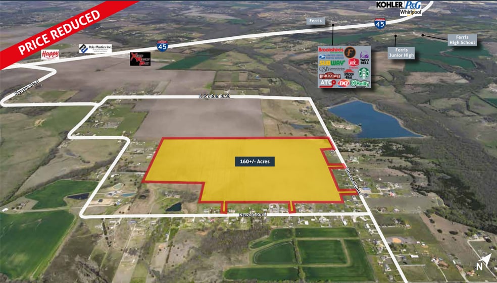Chaparall Rd, Ferris, TX for sale - Building Photo - Image 2 of 4