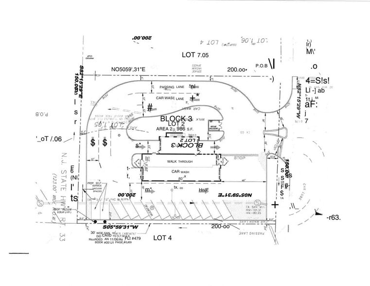 956 NJ-33, Monroe Township, NJ for lease - Site Plan - Image 2 of 2