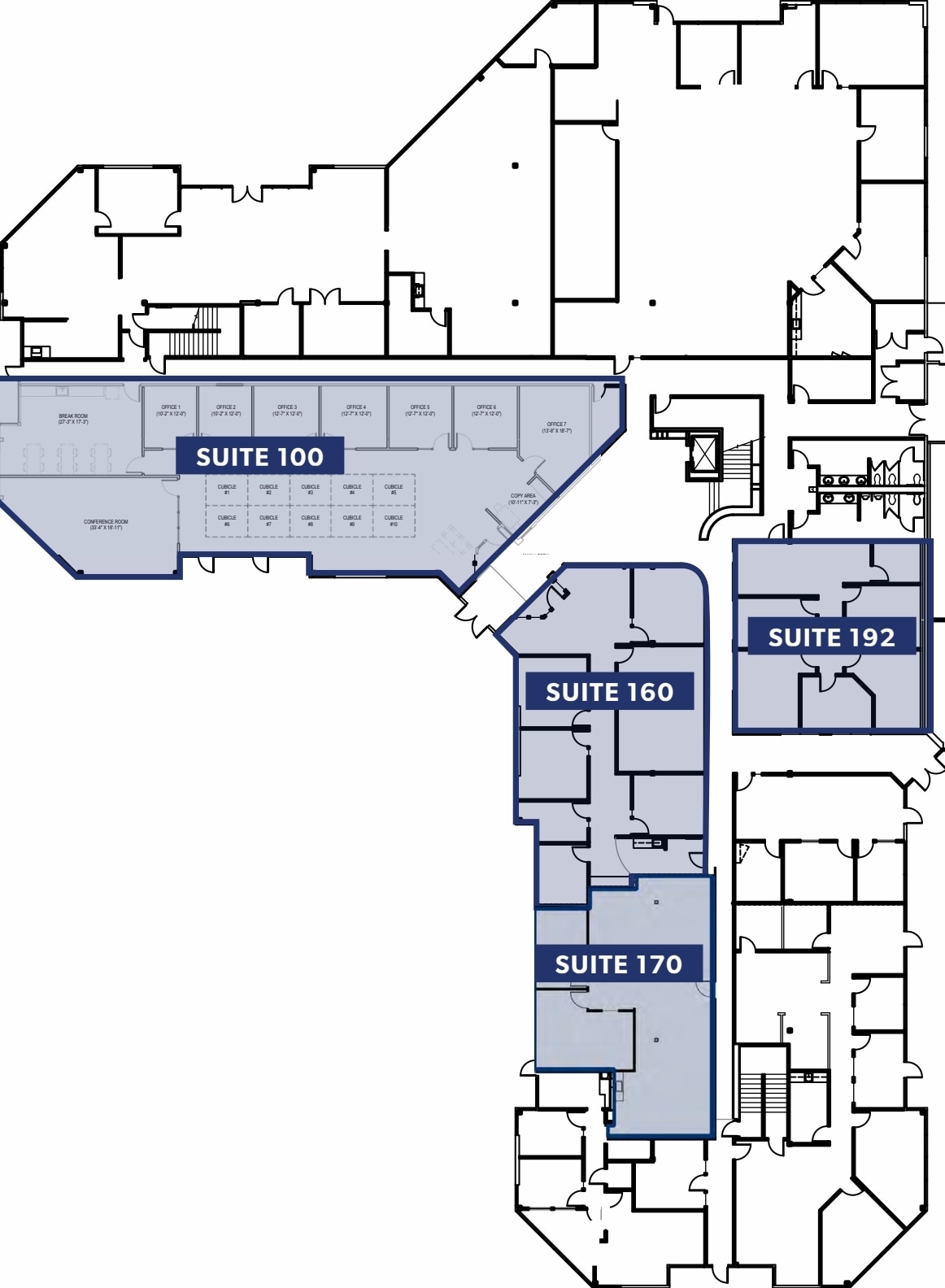 18000 72nd Ave S, Kent, WA à louer Plan d’étage- Image 1 de 2