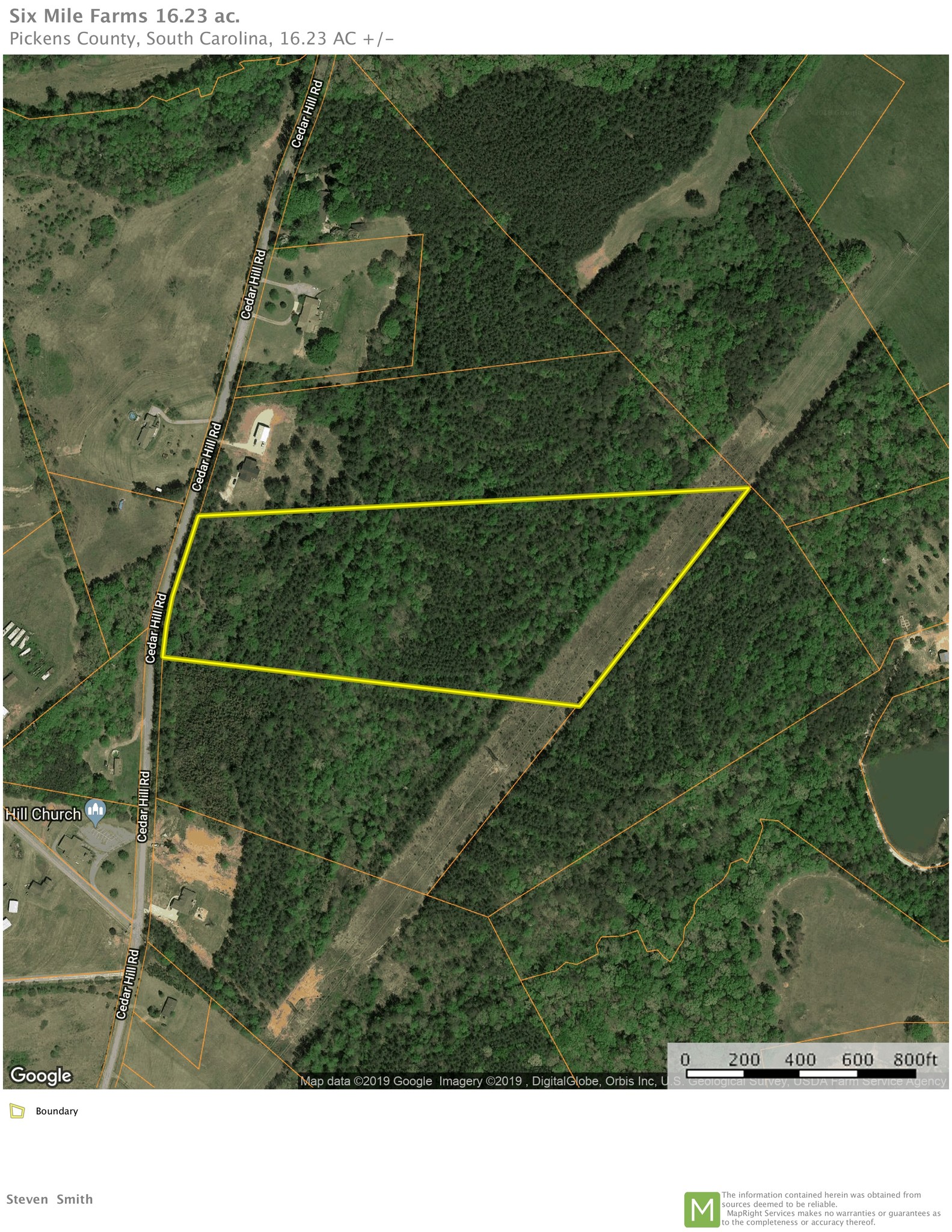 Cedar Hill Rd, Six Mile, SC for sale Other- Image 1 of 1