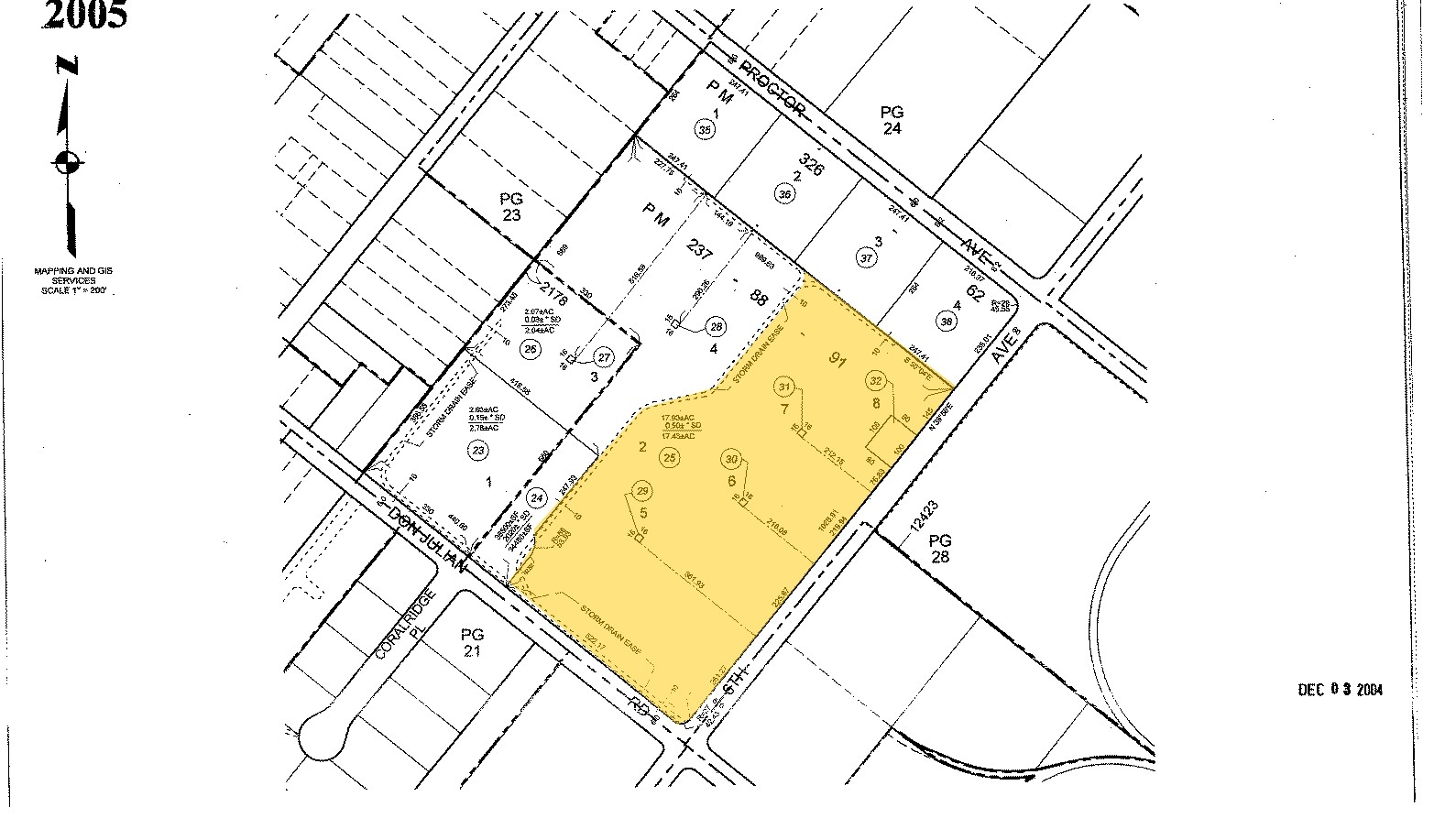 14317-14343 Don Julian Rd, City Of Industry, CA à vendre Plan cadastral- Image 1 de 1