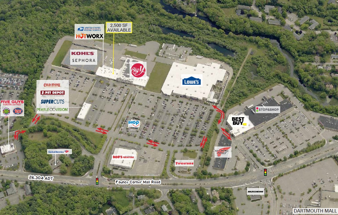 47-83 Faunce Corner Mall Rd, North Dartmouth, MA for lease Primary Photo- Image 1 of 6