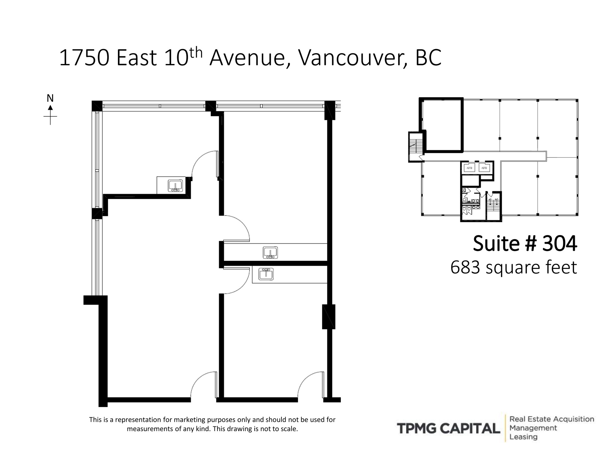 1750 E 10th Ave, Vancouver, BC à louer Plan de site- Image 1 de 1