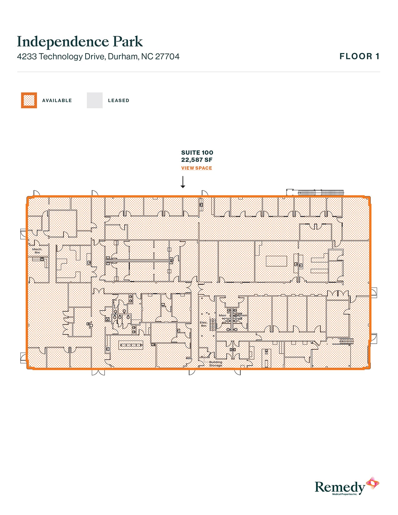 4233 Technology Dr, Durham, NC for lease Floor Plan- Image 1 of 1