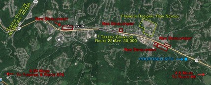 4813 William Penn Hwy & Hunt Club Ct, Murrysville, PA - AERIAL  map view