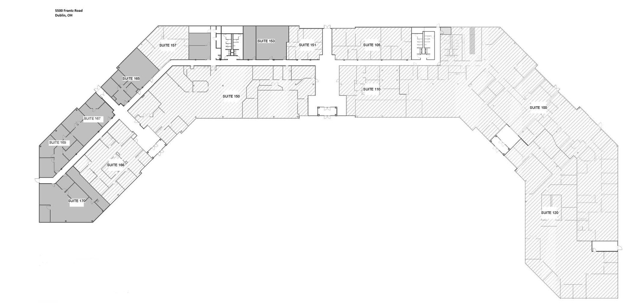 5500 Frantz Rd, Dublin, OH à louer Plan d’étage- Image 1 de 1
