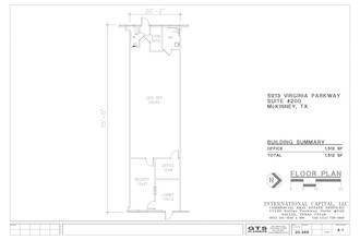 5913 W Virginia Pky, McKinney, TX à louer Plan de site- Image 1 de 1