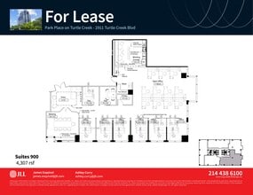 2911 Turtle Creek Blvd, Dallas, TX for lease Site Plan- Image 1 of 4