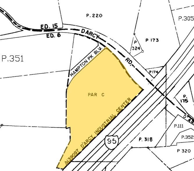 8701-8745 D'Arcy Rd, District Heights, MD for lease - Plat Map - Image 2 of 13