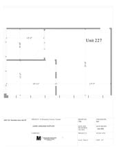 19 Waterman Ave, Toronto, ON for lease Site Plan- Image 1 of 1
