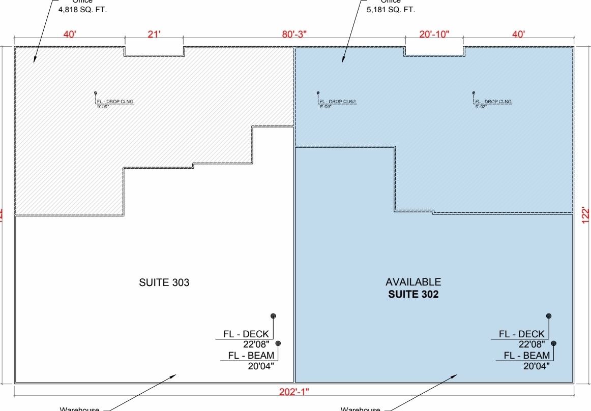 300 Forge Way, Rockaway, NJ for lease Floor Plan- Image 1 of 1
