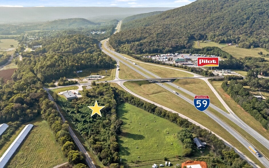 71 Old US 11 hwy, Rising Fawn, GA à vendre - Aérien - Image 3 de 17