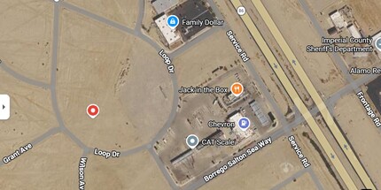 2086 Loop Dr, Salton City, CA - Aérien  Vue de la carte