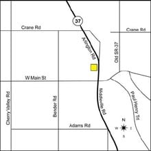 491 Arlington Rd, Middleville, MI - AÉRIEN  Vue de la carte