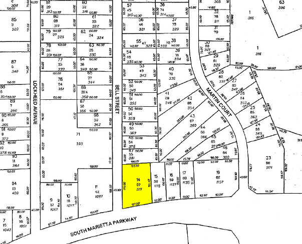 1111 S Marietta Pky, Marietta, GA à louer - Plan cadastral - Image 2 de 19