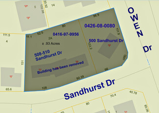 Plus de détails pour 500 Sandhurst Dr, Fayetteville, NC - Terrain à vendre