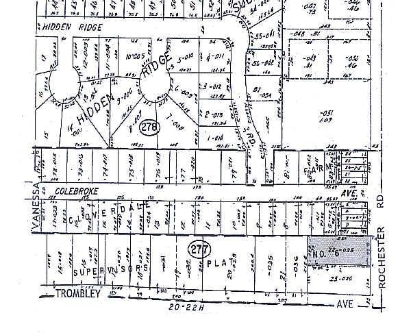 3525-3529 Rochester Rd, Troy, MI à louer - Plan cadastral - Image 3 de 11