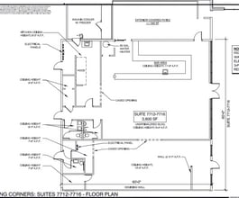7702-7760 Spalding Dr, Norcross, GA à louer Plan d’étage- Image 1 de 1