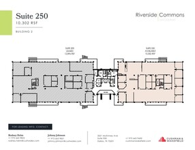 5020 Riverside, Irving, TX à louer Plan d’étage- Image 1 de 1