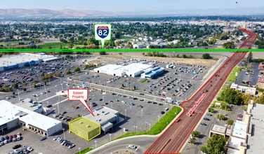 1702 E Yakima Ave, Yakima, WA - AERIAL map view