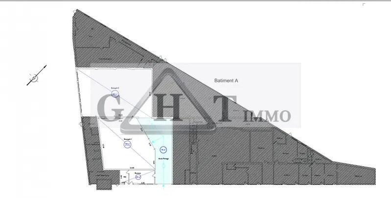 Bureau dans Épinay-sur-Seine à louer - Plan d’étage - Image 3 de 3