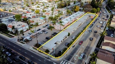 275-299 S Mollison Ave, El Cajon, CA - Aerial  map view