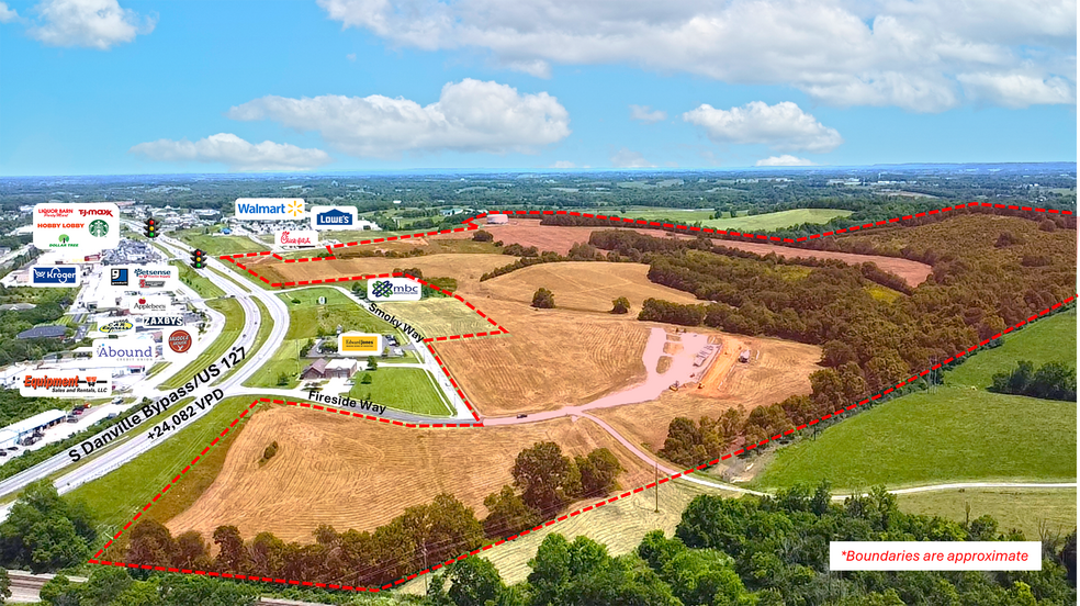 000 S Danville Byp, Danville, KY for sale - Aerial - Image 2 of 8