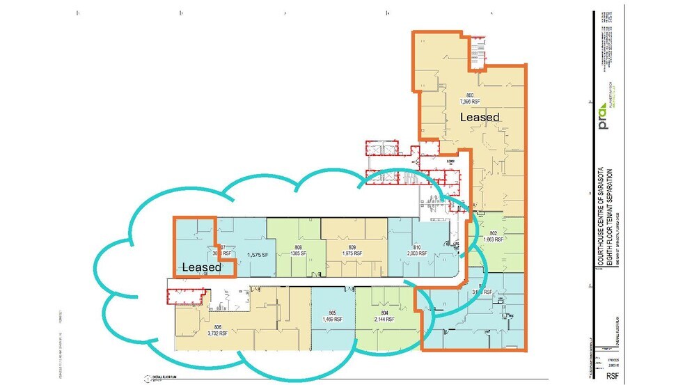 1990 Main St, Sarasota, FL à louer - Plan d’étage - Image 2 de 13