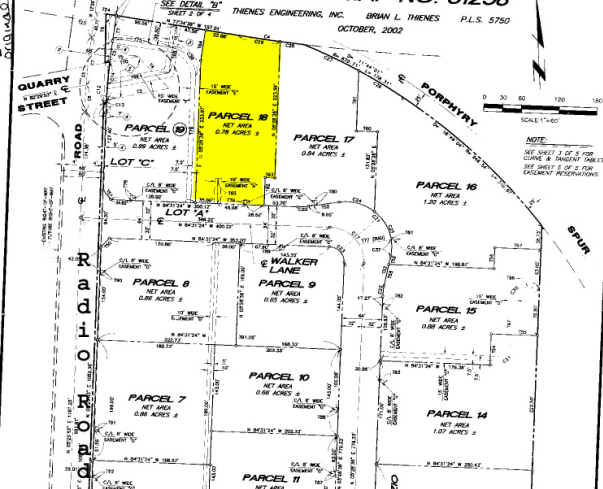 1353 Walker Ln, Corona, CA à louer - Plan cadastral - Image 2 de 4