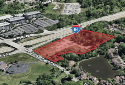 14550 South Outer Forty, Chesterfield, MO à vendre - Aérien - Image 3 de 3