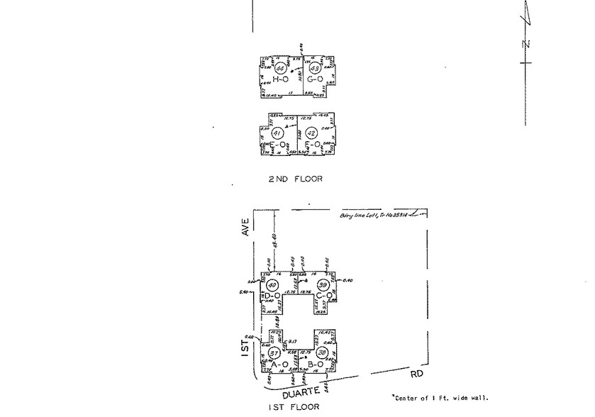 900 S 1st Ave, Arcadia, CA for sale - Site Plan - Image 1 of 1