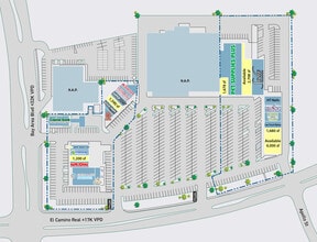 16811 El Camino Real, Houston, TX for lease Site Plan- Image 1 of 1