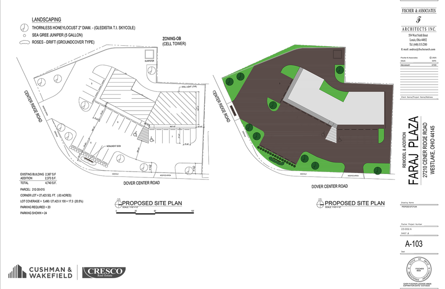 27210 Center Ridge Rd, Westlake, OH à louer - Plan de site - Image 2 de 2