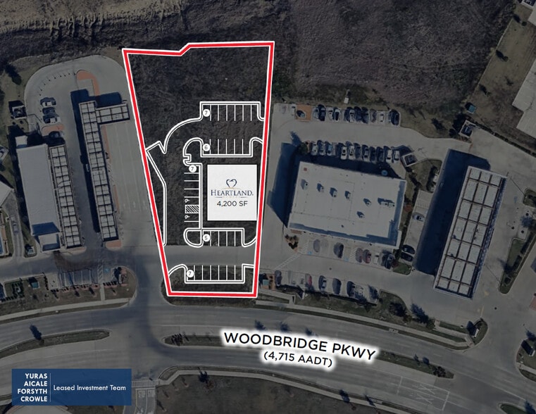 8050 Woodbridge Pky, Sachse, TX for sale - Aerial - Image 2 of 5