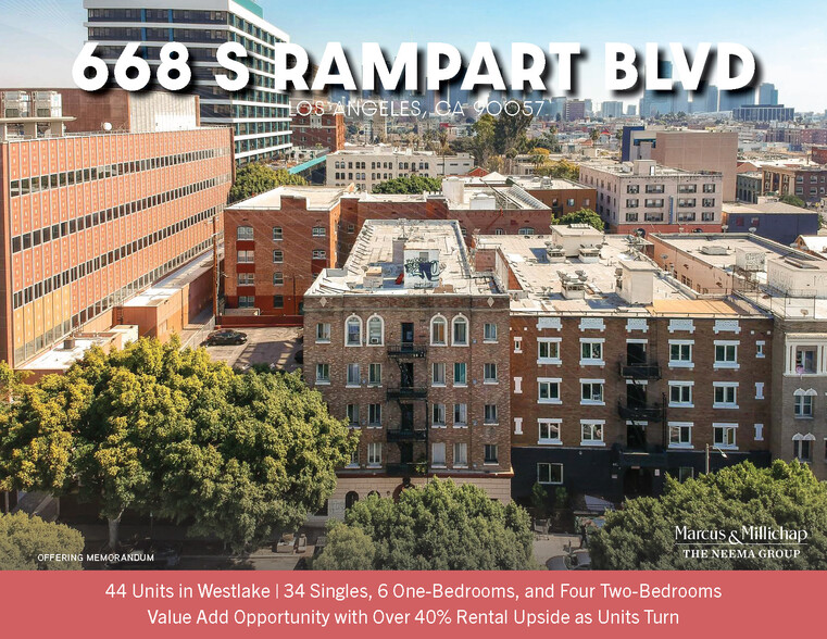 668 S Rampart Blvd, Los Angeles, CA à vendre - Photo du bâtiment - Image 1 de 1