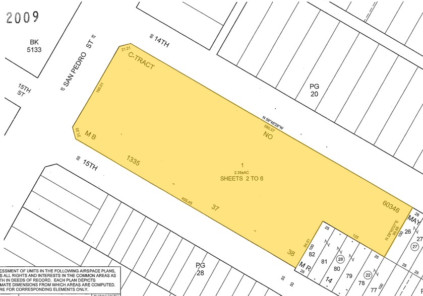 1458 S San Pedro St, Los Angeles, CA à vendre - Plan cadastral - Image 2 de 17