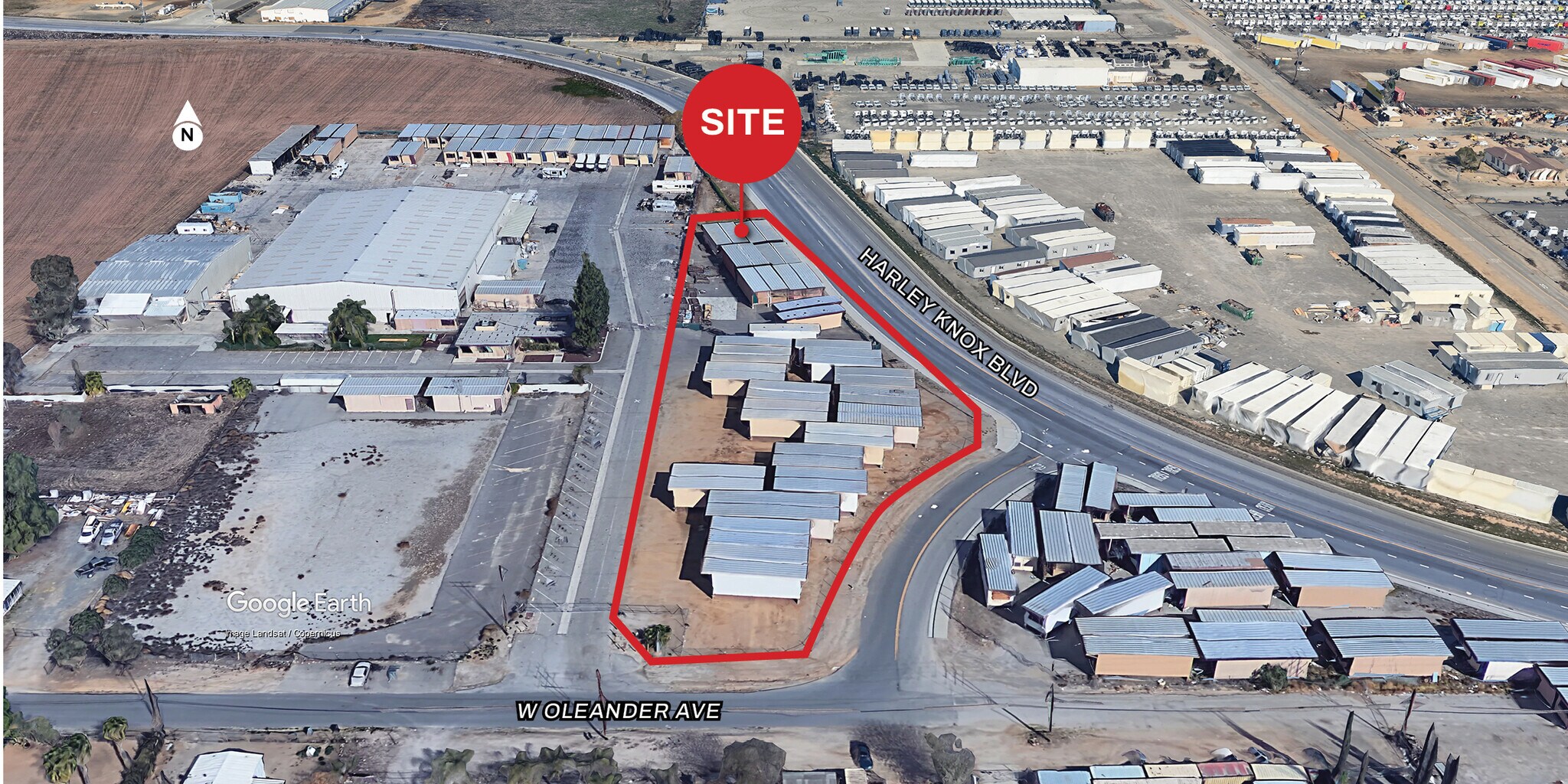 1320 W Oleander Ave, Perris, CA à louer Aérien- Image 1 de 2