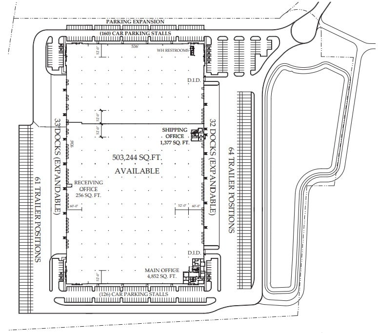 2350 Frieder Ln, Aurora, IL à louer Plan de site- Image 1 de 1