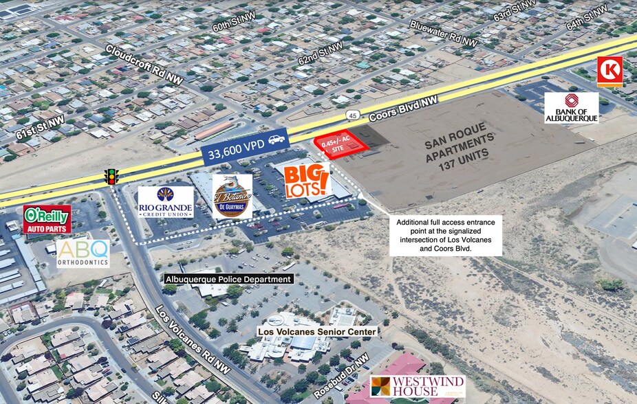455 Coors Blvd NW, Albuquerque, NM à louer - Photo principale - Image 2 de 8