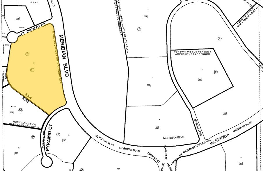 9777 Pyramid Ct, Englewood, CO à louer - Plan cadastral - Image 2 de 20