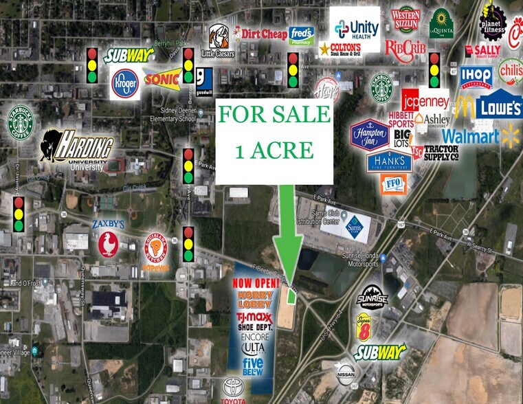 0 E Beebe Capps, Searcy, AR for sale - Building Photo - Image 2 of 2