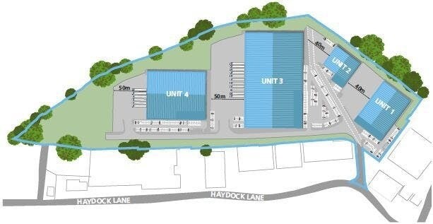 Unit 4 Haydock Ln, Haydock à louer - Photo du bâtiment - Image 3 de 4