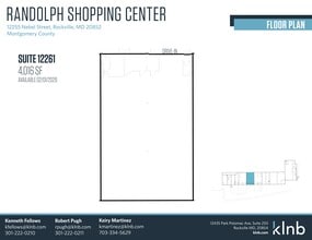12205-12275 Nebel St, Rockville, MD for lease Site Plan- Image 1 of 1
