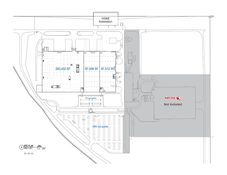 100 N Mustang Rd, Yukon, OK for lease - Site Plan - Image 3 of 5